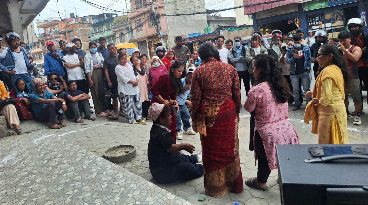 Participants at a DAN programme